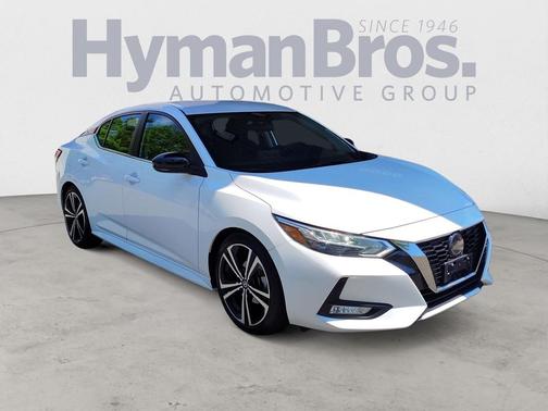 Aspen White Tricoat 2021 Nissan Sentra SR