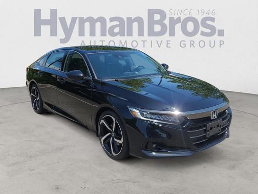 Crystal Black Pearl 2022 Honda Accord Sport 1.5T