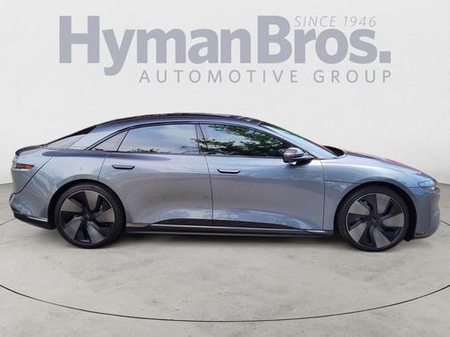Fathom Blue Metallic 2025 Lucid Air Grand Touring