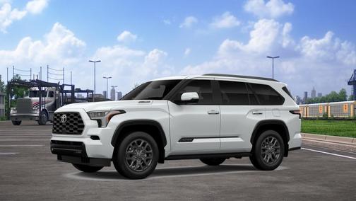 Wind Chill Pearl 2026 Toyota Sequoia Platinum