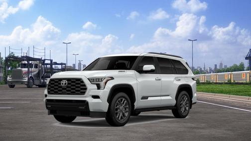 Wind Chill Pearl 2026 Toyota Sequoia Platinum