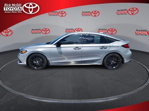 Lunar Silver Metallic 2022 Honda Civic Sport