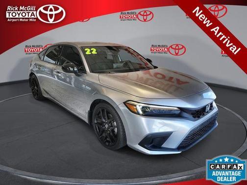 Lunar Silver Metallic 2022 Honda Civic Sport