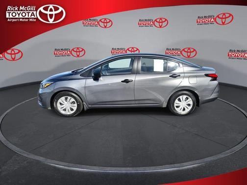 Gun Metallic 2025 Nissan Versa S