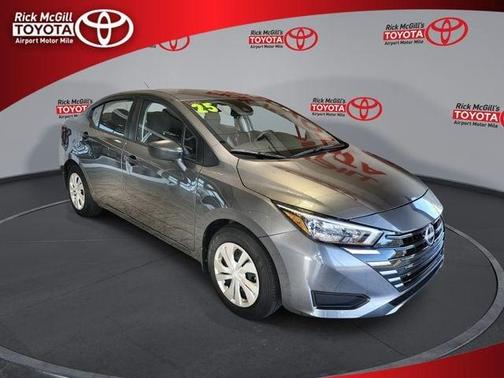 Gun Metallic 2025 Nissan Versa S