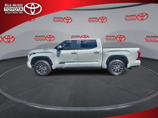 Lunar Rock 2025 Toyota Tundra Hybrid Platinum
