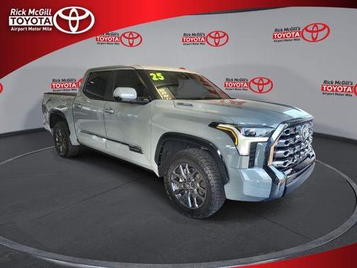 Lunar Rock 2025 Toyota Tundra Hybrid Platinum