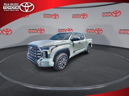 Lunar Rock 2025 Toyota Tundra Hybrid Platinum