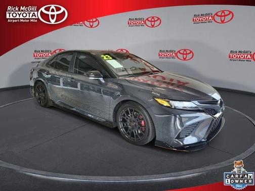 Midnight Black Metallic 2023 Toyota Camry TRD V6