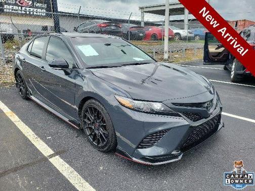 Midnight Black Metallic 2023 Toyota Camry TRD V6