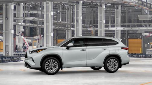 Wind Chill Pearl 2026 Toyota Highlander Platinum