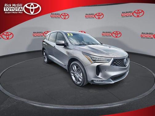 Liquid Carbon Metallic 2023 Acura RDX A-Spec