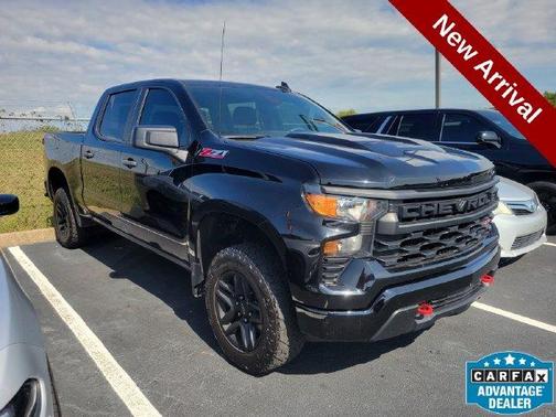 Black 2023 Chevrolet Silverado 1500 Custom Trail Boss
