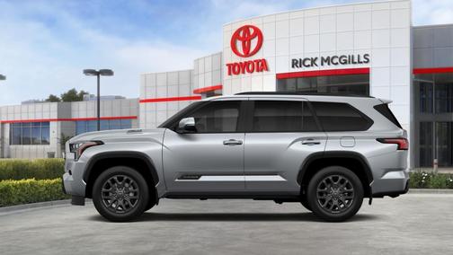 Celestial Silver Metallic 2026 Toyota Sequoia Platinum