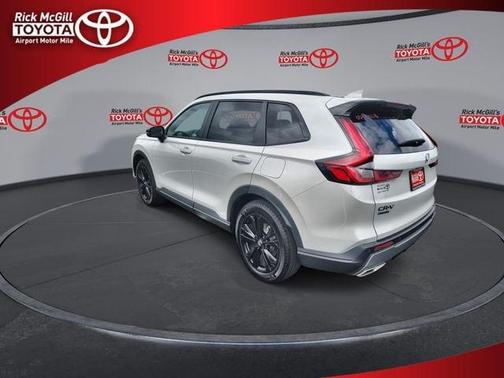 Platinum White Pearl 2026 Honda CR-V Hybrid Sport Touring