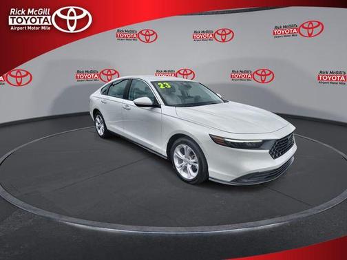 Platinum White Pearl 2023 Honda Accord LX