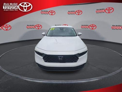 Platinum White Pearl 2023 Honda Accord LX