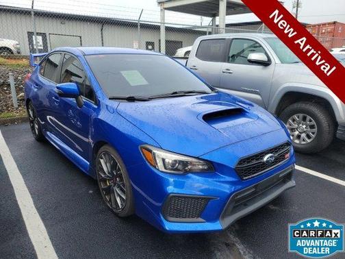 Blue 2019 Subaru WRX STI Base