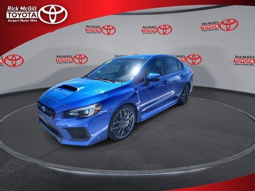 Blue 2019 Subaru WRX STI Base