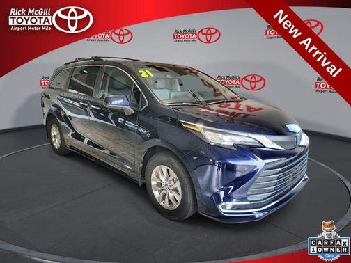 Blueprint 2021 Toyota Sienna XLE