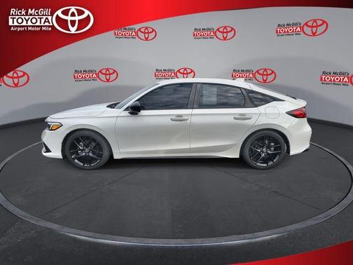 Platinum White Pearl 2022 Honda Civic Sport