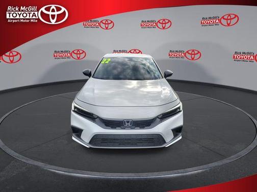 Platinum White Pearl 2022 Honda Civic Sport