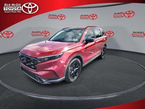 Radiant Red Metallic 2025 Honda CR-V Hybrid Sport