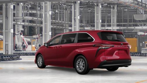 Ruby Flare Pearl 2026 Toyota Sienna LE