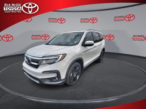 Platinum White Pearl 2022 Honda Pilot Elite