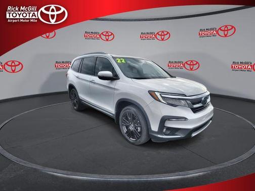 Platinum White Pearl 2022 Honda Pilot Elite