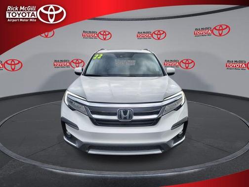 Platinum White Pearl 2022 Honda Pilot Elite