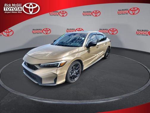 Sand Dune 2025 Honda Civic Hybrid Sport