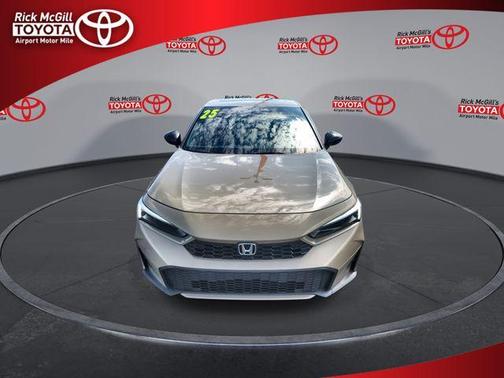 Sand Dune 2025 Honda Civic Hybrid Sport