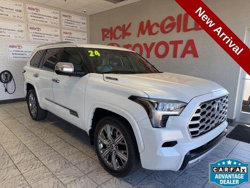 Wind Chill Pearl 2024 Toyota Sequoia Capstone