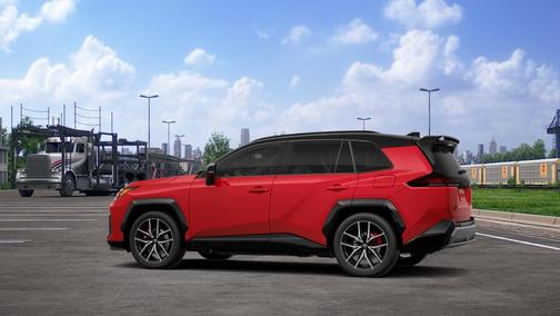 Red 2026 Toyota RAV4 Sport