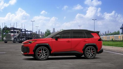 Red 2026 Toyota RAV4 Sport