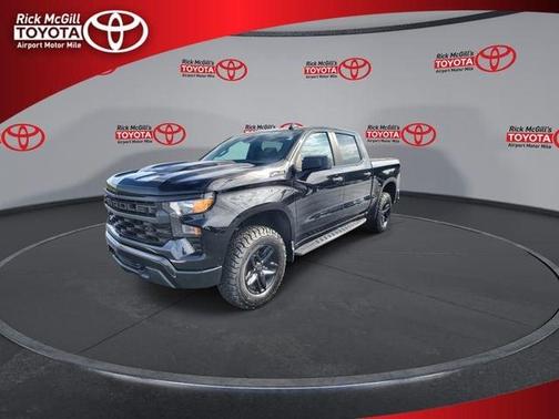 Black 2022 Chevrolet Silverado 1500 Custom Trail Boss