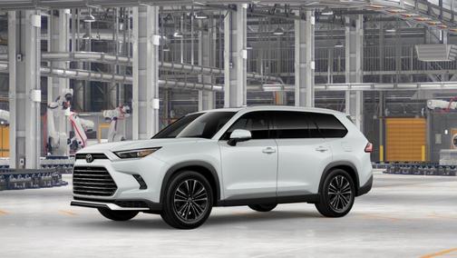 Wind Chill Pearl 2026 Toyota Grand Highlander Hybrid MAX Platinum