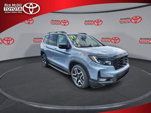 Sonic Gray Pearl 2022 Honda Passport Elite