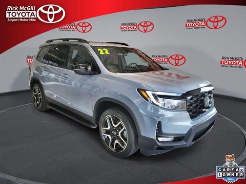 Sonic Gray Pearl 2022 Honda Passport Elite