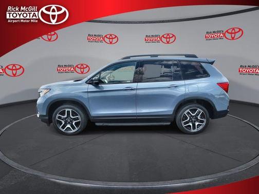 Sonic Gray Pearl 2022 Honda Passport Elite