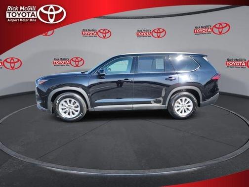 Midnight Black Metallic 2025 Toyota Grand Highlander XLE