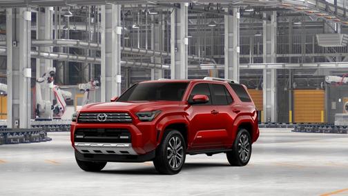 Red 2026 Toyota 4Runner Limited