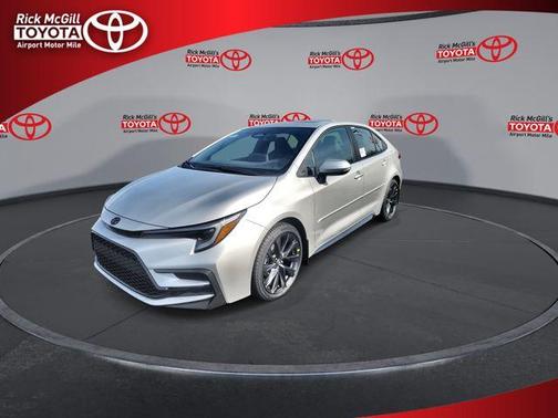 Classic Silver Metallic 2026 Toyota Corolla XSE