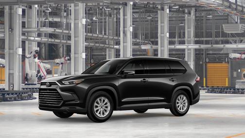 Midnight Black Metallic 2026 Toyota Grand Highlander Hybrid XLE