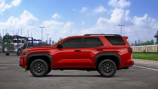 Red 2026 Toyota 4Runner SR5