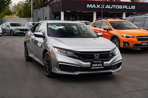 Lunar Silver Metallic 2021 Honda Civic LX