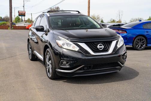 Magnetic Black Metallic 2017 Nissan Murano Platinum
