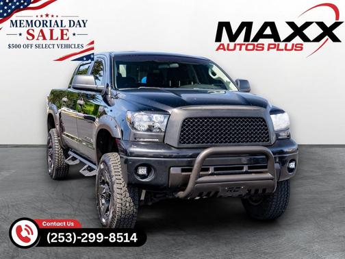 Black 2007 Toyota Tundra SR5 CrewMax