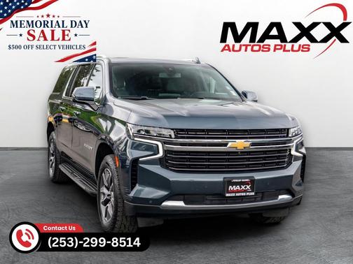 Shadow Gray Metallic 2021 Chevrolet Suburban LT